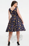 Miss Lulo Lily Linen Dress in Celestial Glow Print - Pre-Order