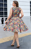 Miss Lulo Ruby Dress Storybook back