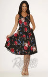 Floral pinup dress