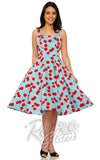 Orchid Bloom Martina Blue Cherries Dress