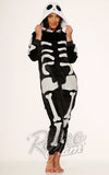 Orchid Bloom Skeleton Onesie halloween