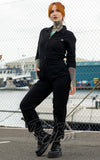 Rebel Romance Boiler Suit in Black