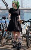 Skater dress black