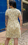 Cowboy print dress back