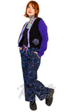 Rebel Romance Full Length Drawstring Trousers in Celestial Dreams