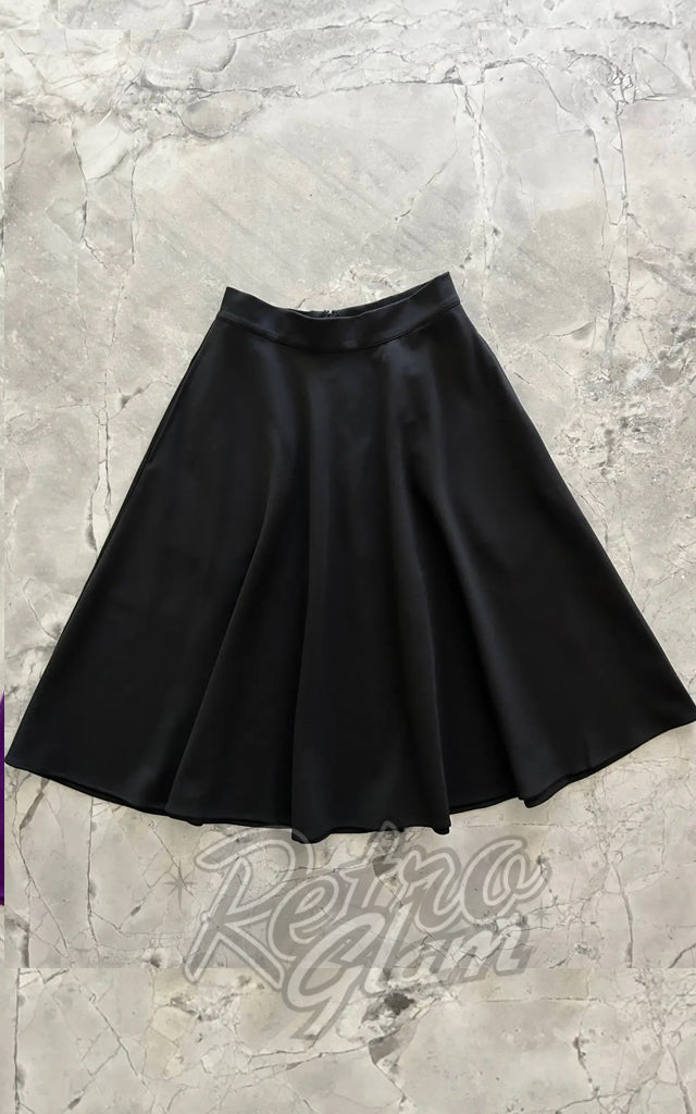 Retrolicious Charlotte Nova Skirt in Black