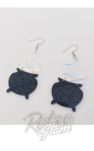 Magic Cauldron Earrings halloween