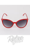 Jeweled Cat Eye Sunglasses