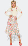 Cherries & Floral cardigan