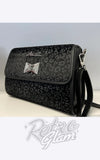 Astro Bettie Atomic Handbag in Black Leopard