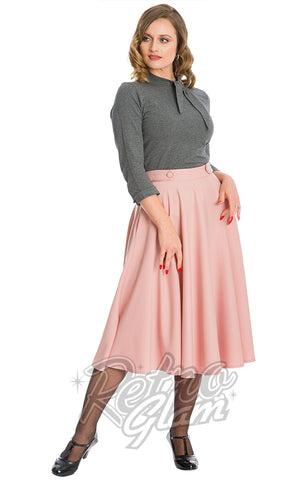 Banned Di Di Swing Skirt in Pink model