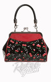 Banned New Romantics Cherry Handbag red