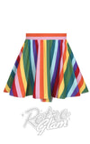 Collectif Rainbow Swim Set skirt