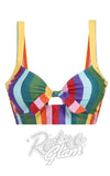 Collectif Rainbow Bikini top