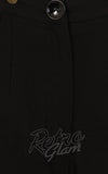 Collectif Glinda Suspender Trousers in Black fabric