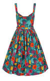Collectif Jemima Tropico Swing Dress back