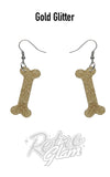 erstwilder bones earrings  gold