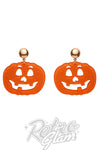 Erstwilder Pumpkin Drop Earrings