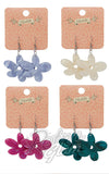 Erstwilder Essentials Flower Drop Earrings in Assorted Colours