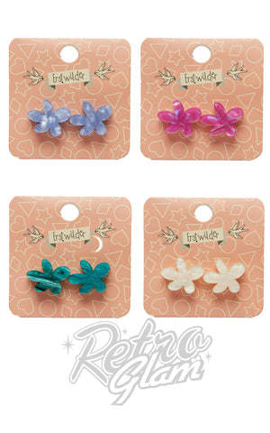Erstwilder Essentials Flower Stud Earring - Assorted Colours