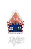 christmas brooch gingerbread house