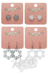 Erstwilder Snowflake earrings
