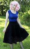Retrolicious Charlotte Skirt in Black