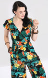 Hell Bunny Bali Jumpsuit tropical