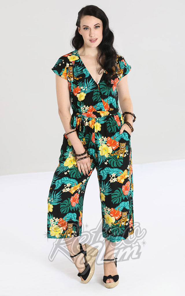 Hell Bunny Bali Jumpsuit -L left only