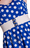 Hell Bunny Retro Belt in White