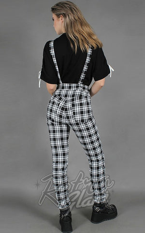 Jawbreaker Check the Boxes Suspender Trousers back