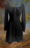 Katakomb Helen Dress in Black babydoll