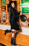 Katakomb Loretta Western Pencil Dress back