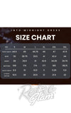 Lively Ghosts Into Midnight Black & White Dress size chart