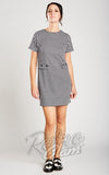 Love Her Madly Houndstooth Peggy Shift Dress