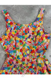 Retrolicious Candy Skater Dress bodice
