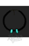 Splendette Spirit Moon Fangs Necklace glow dark