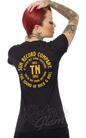 Steady Sun Record Company TN Round Logo T-Shirt back